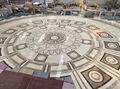 natural marble waterjet pattern flooring for common project 4