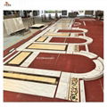 Guangxi White Waterjet Medallions Pattern for Church