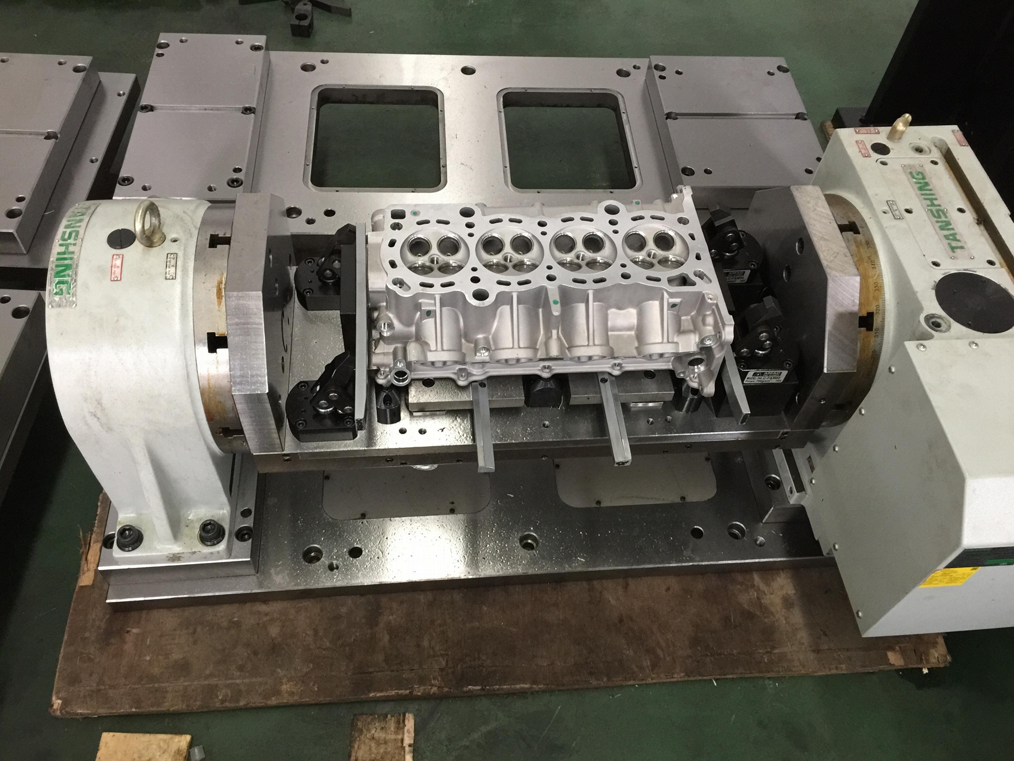 缸体缸盖夹具 四轴液压夹具