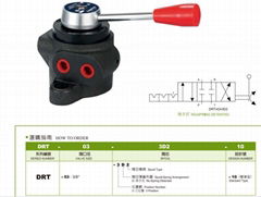 手動換向閥DRT、電磁換向閥D