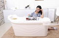  indoor portable bathtub food grade PP5 material plastic bathtub for adult 1