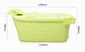  indoor portable bathtub food grade PP5 material plastic bathtub for adult 2