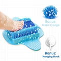 Feet Cleaner Feet Shower Spas Exfoliating Easy Cleaning Brush