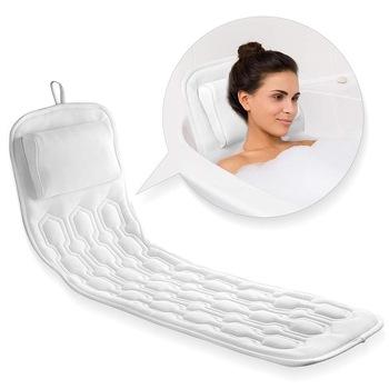 Soft and washable Massage cooling Bath pillow Headrest Pillow for Bathtub 3