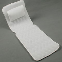Soft and washable Massage cooling Bath pillow Headrest Pillow for Bathtub