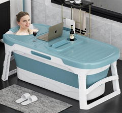 Large Bath Tub Plastic Folding Portable Bathtub For Kids Adults