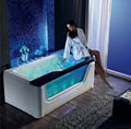 Massage Whirlpool Hot Tub Jacuzzi Bathtub for 2-3 Person 