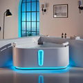 Massage Whirlpool Hot Tub Jacuzzi Bathtub for 2-3 Person  1