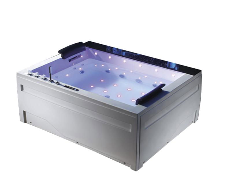 Massage Whirlpool Hot Tub Jacuzzi Bathtub for 2-3 Person  5