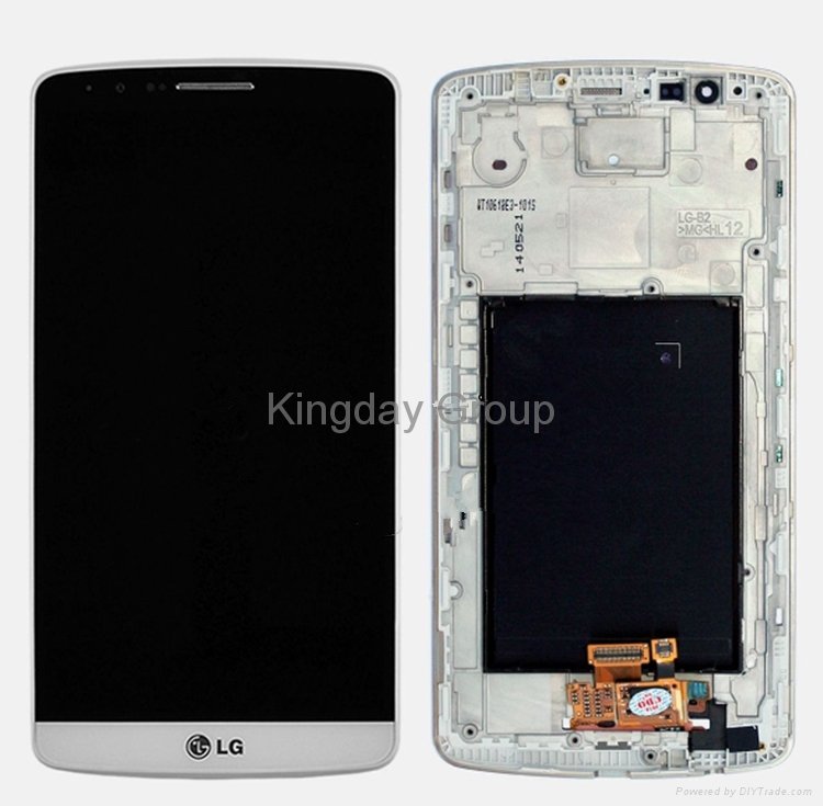 D855 LCD Screen and Digitizer Assembly With Front Housing Original White