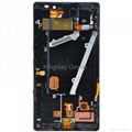 Nokia Lumia 930 LCD Display and Touch Screen Digitizer Assembly with Frame Black