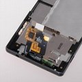 LG Optimus G E970 LCD Display Touch Screen Digitizer Assembly with Frame Black