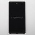 LG Optimus G E970 LCD Display Touch Screen Digitizer Assembly with Frame Black