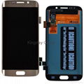 For Samsung Galaxy S6 Edge G925F LCD Screen and Digitizer Assembly Gold Original