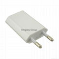Apple iPhone 5 5C 5S 6 6 Plus USB Power Adapter EU Plug