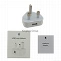 Apple iPhone 5 5C 5S 6 6 Plus USB Power Adapter UK Plug
