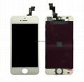 For iPhone 5S LCD Display and Touch Screen Digitizer Assembly White Tianma