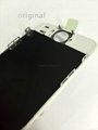 For iPhone 5S LCD Display and Touch Screen Digitizer Assembly White Original