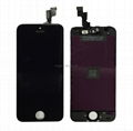 For iPhone 5S LCD Display and Touch Screen Digitizer Assembly Black AAA Quality