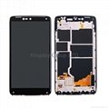 Motorola Moto XT1254 LCD Display and Touch Screen Digitizer Assembly with Frame