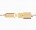 High Speed Fast Charging Braided Nylon Type-C Cable
