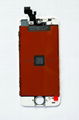 For iPhone 5 LCD Display Touch Screen Digitizer Assembly White AAA Quality