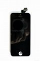 For iPhone 5 LCD Screen Touch Digitizer Assembly Black AAA Quality