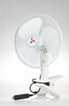 8" Double Motors 360 Degree Clip-on Fan 12v/24V with High quality Cigarette 