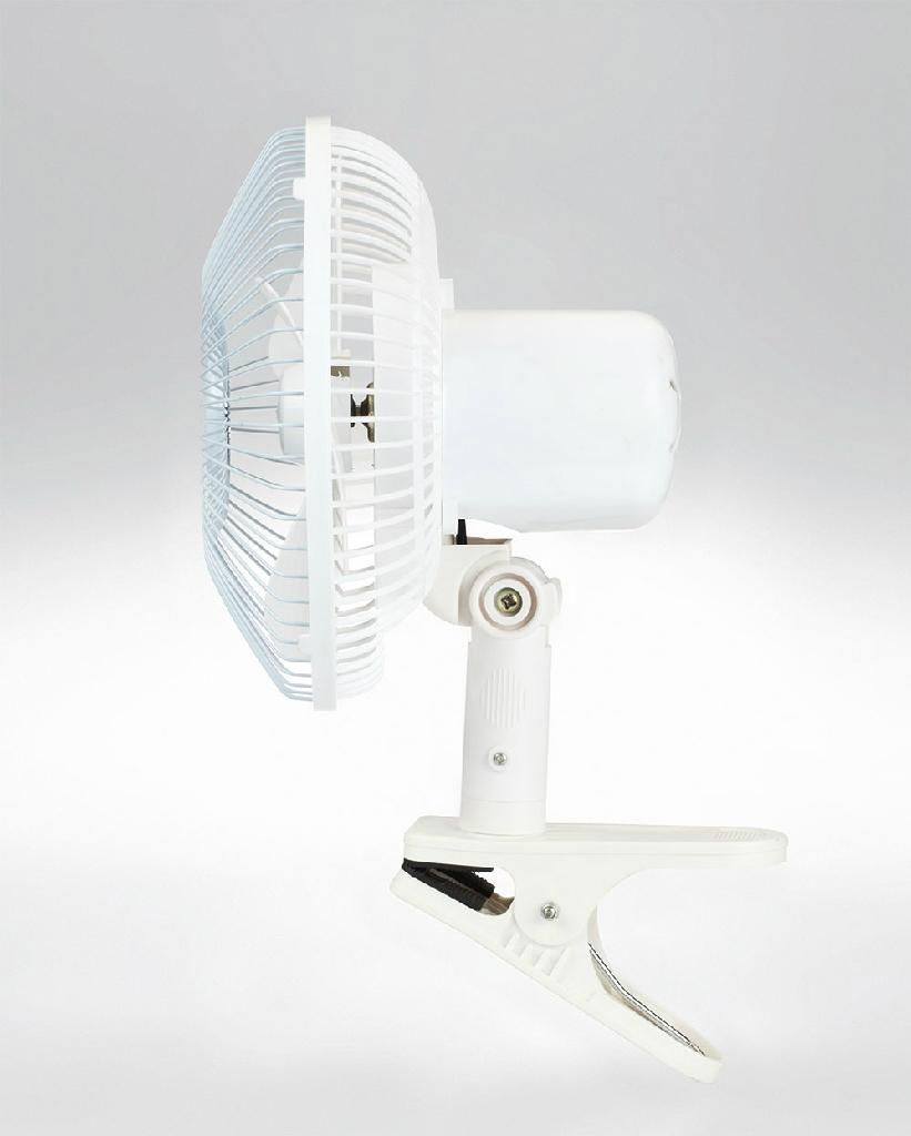 8" Double Motors 360 Degree Clip-on Fan 12v/24V with High quality Cigarette  3