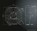 11" AXIAL FANS-6 skewed blade C1