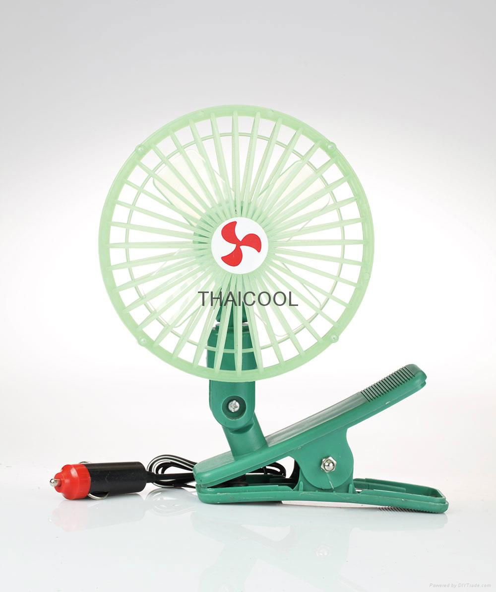 Mini Clip-on Car Fan 2