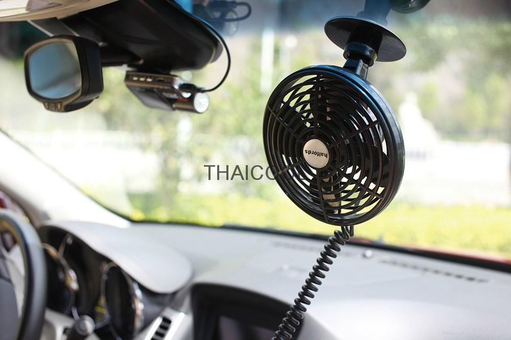 5" mini oscillating car fan with two speed  4