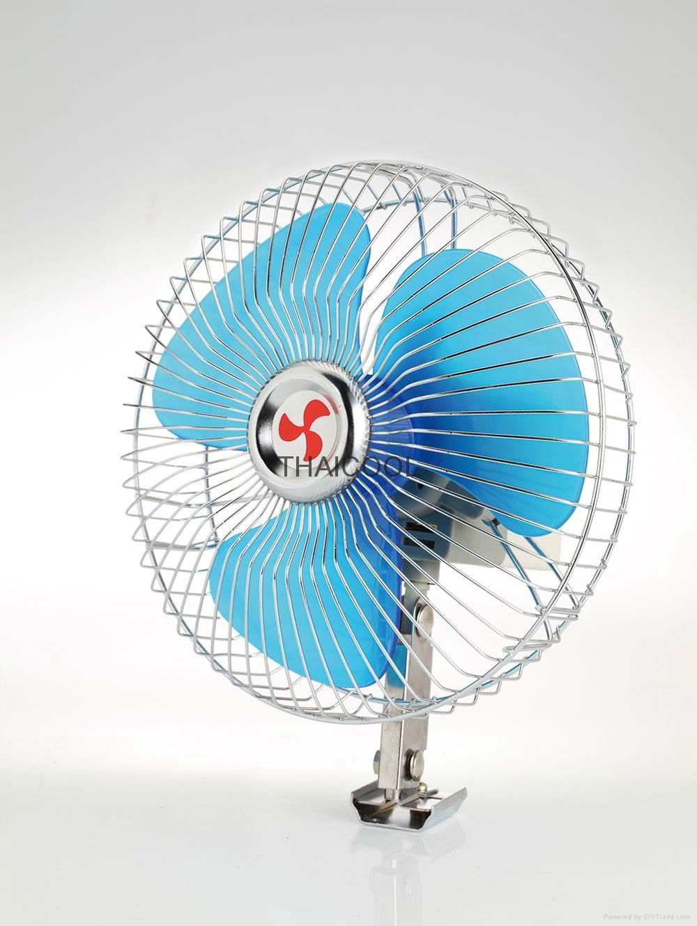 6" mini oscillating car fan 3