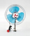 6" mini oscillating car fan