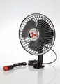 6" Oscillating Car Fan 12V/24V Screw Mounting Type