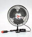 6" Oscillating Car Fan 12V/24V Screw Mounting Type