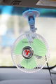 Oscillating Mini Suction Car Fan with Suction Cup 2