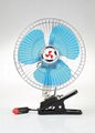 DUAL POWER 12 V BATTERY 8" PORTABLE CAR FAN FOR AUTO FAN 1