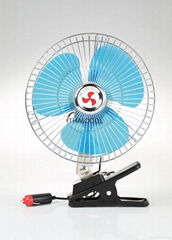 DUAL POWER 12 V BATTERY 8" PORTABLE CAR FAN FOR AUTO FAN