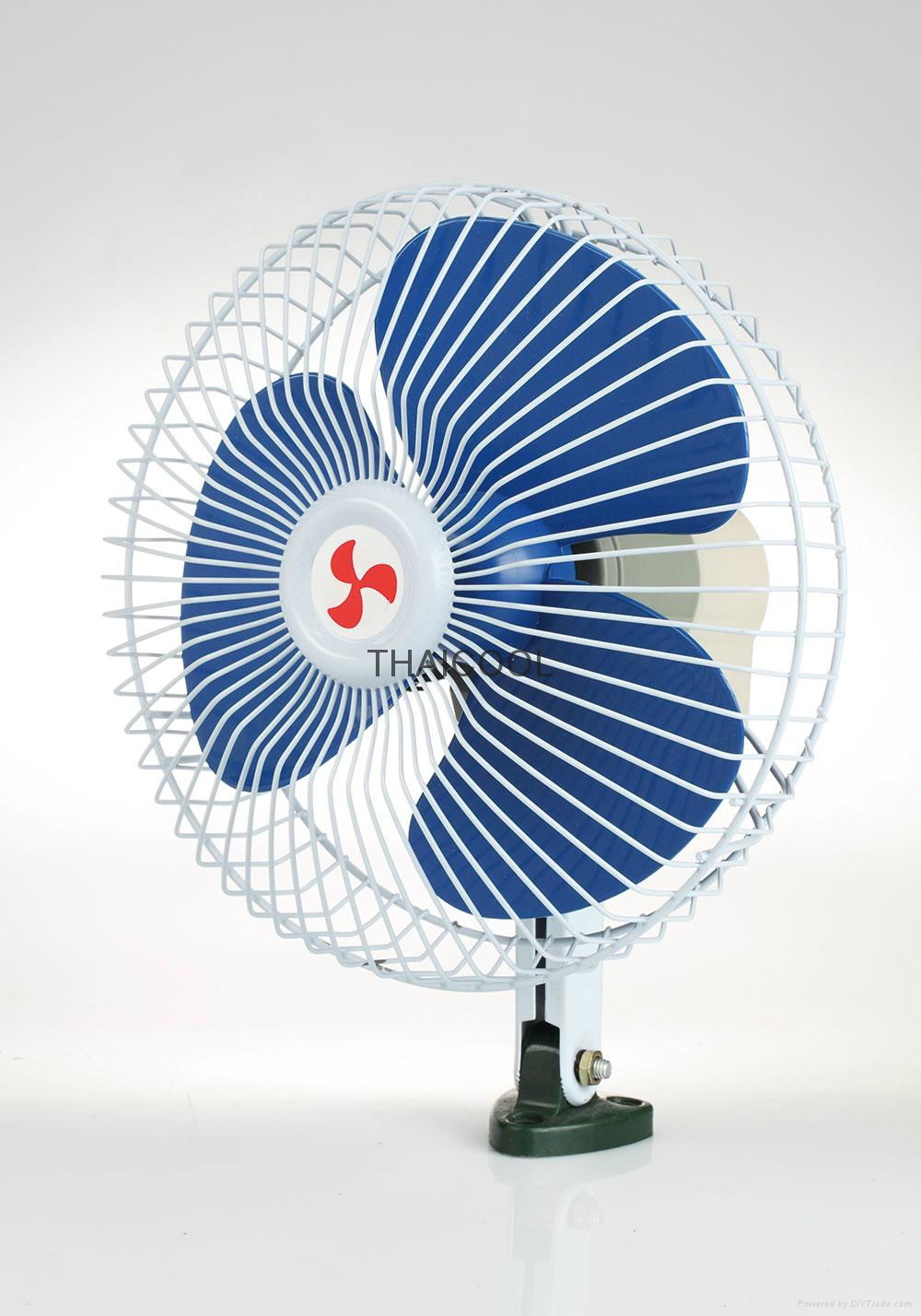 RV Car Fan / 8'' Oscillating Car Fan 2