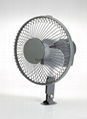 New Design 6 Inch Mini Metal Front Cover Car Fan 24W