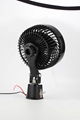 6 inch portable car cooling fan 12v 24v mini car fan with clip 2