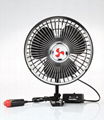 Best sell promotional 12v 24v oscillating car fan 6 inch 1