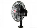 6" Oscillating Car Fan 12V/24V Screw Mounting Type 3