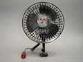 6" Oscillating Car Fan 12V/24V Screw Mounting Type 4