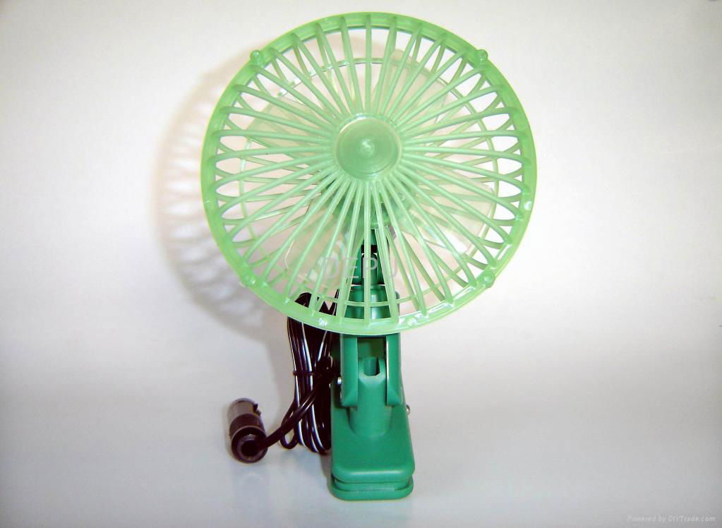 Mini Clip-on Car Fan 4