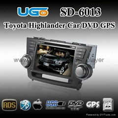 ugode in dash Car DVD for TOYOTA Highlander 