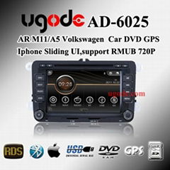 ugode ARM Volkswagen Golf Polo Jetta Tiguan Touran Passat in dash Car DVD