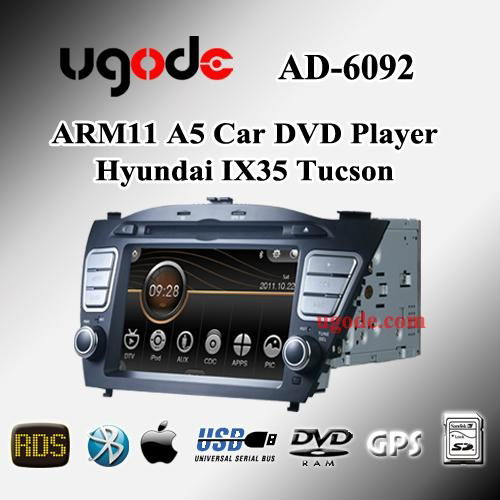 Ugode  ARM11 A5 Car Dvd Player Hyundai IX35 Tucson 