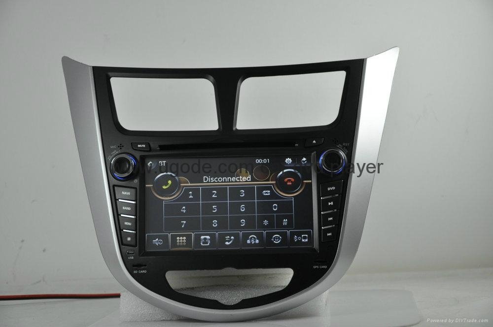 Ugode  ARM11 A5 2012 hyundai verna solaris Car Dvd Player  5